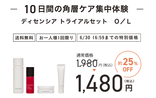 トライアルセットの画像